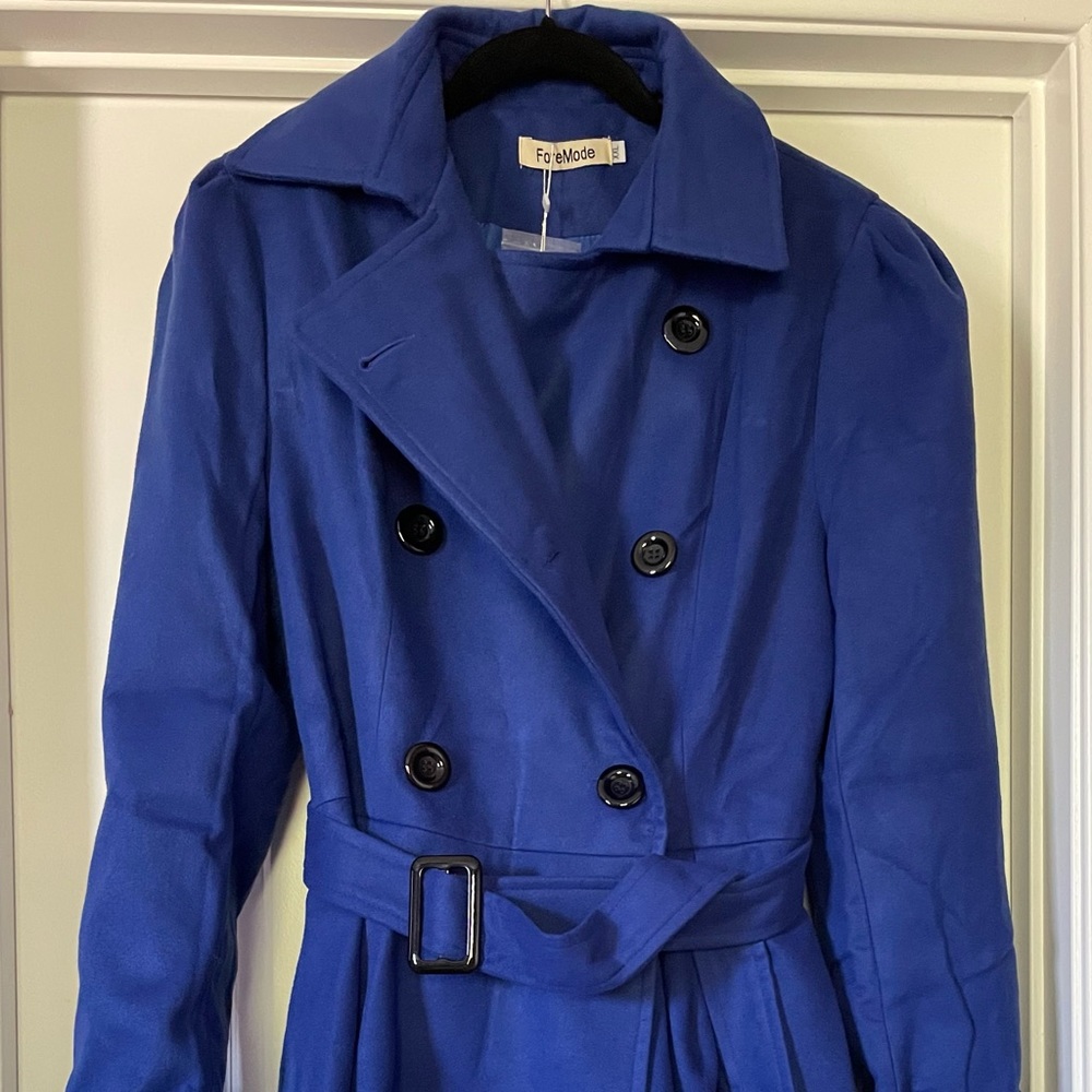 Blue 40s Coat